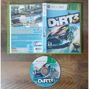 DiRT 3 (Microsoft Xbox 360, 2011) No Manual - Tested